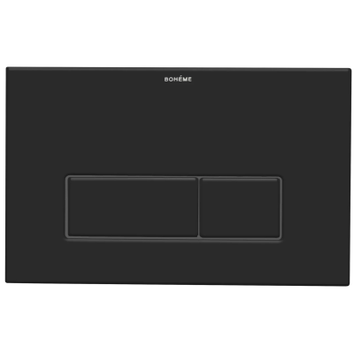 Кнопка смыва Boheme 669-B для инсталляции, черный матовый