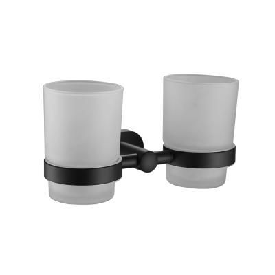 2-стаканов/керамика с держателем Shevanik SG5122H, Черный
