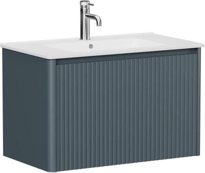 Тумба под раковину Allen Brau Gravity 80 1.370017.BGM синий матовый