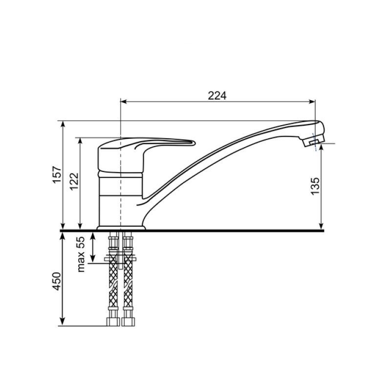 Ecostone смеситель для кухни