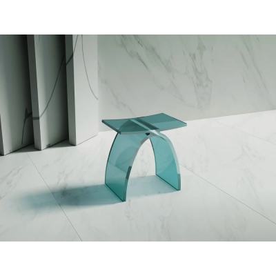 Стульчик для ванной Abber Kristall AT1739Aquamarin