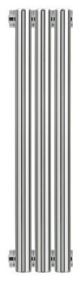 Дизайн-радиатор Сунержа Эстет 500х135 хром (3 секции) водяной
