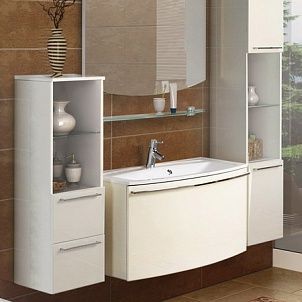 Тумба под раковину Aquaton Севилья 1A126401SEG30 95 белый жемчуг