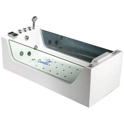 Акриловая ванна Cerutti SPA C-453 180x80  с гидромассажем