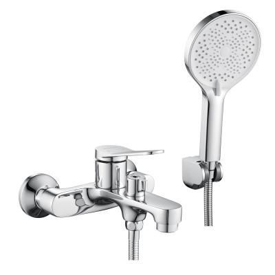 Смеситель для ванны однорычажный  Shevanik S6202, Хром