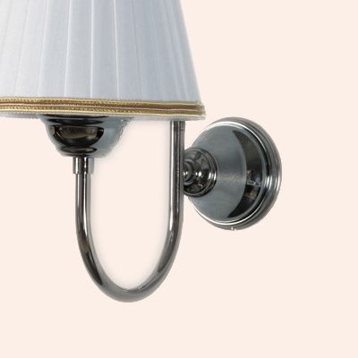 Светильник Tiffany World Harmony настенный без абажура, хром