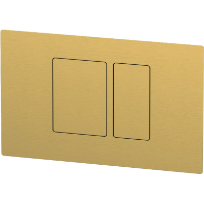 Кнопка смыва Remer RB820BG для инсталляции, золотой матовый