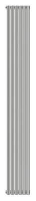 Дизайн-радиатор Сунержа Эстет 1800х249 хром (6 секции) водяной
