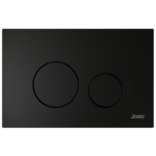 Система инсталляции Jomo Tech 174-91103000-00 с клавишей, для унитазов, черное матовое стекло