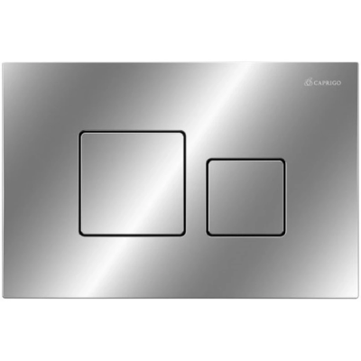 Кнопка смыва Caprigo Craft CA004-crm для инсталляции, хром
