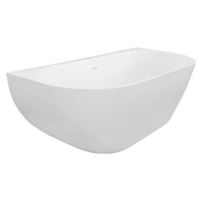 Каменная ванна пристенная Azario Verdi 169x86 плоский перелив (AZ-81022)