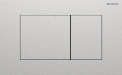 Кнопка смыва Geberit Sigma 40 115.629.FW.1 для инсталляции, нержавеющая сталь