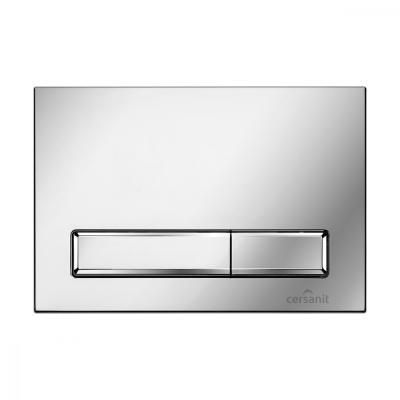 Кнопка смыва Cersanit Blick BU-BK/Cm хром матовый