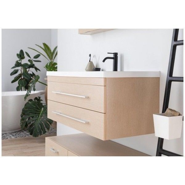 Тумба под раковину Aquanet Нота 00171497 100 светлый дуб