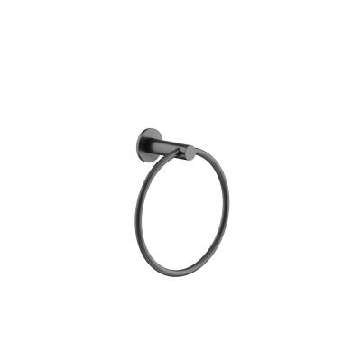 Полотенцедержатель SANCOS Base, кольцо, вороненая сталь,  SC9029GG
