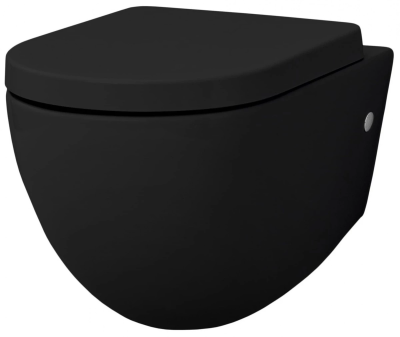 Унитаз подвесной Artceram File 2.0 FLV004 17 30 безободковый, черный матовый