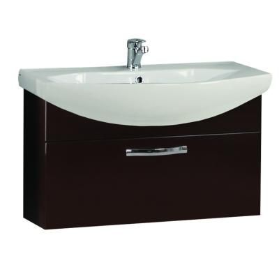 Тумба под раковину Aquaton Ария 1A141701AA430 80 темно-коричневый