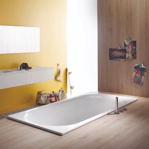 Ванна стальная Bette Comodo 1250-000+PLUS 170x75 с шумоизоляцией, с покрытием Glaze Plus