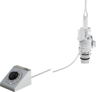 Кнопка смыва AlcaPlast MPO13 ножное управление черная