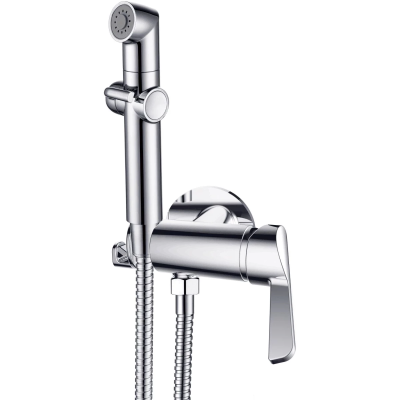 Гигиенический душ D&K Rhein.Schiller DA1464501 со смесителем, хром