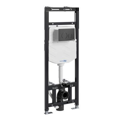 Система инсталляции для унитазов WasserKRAFT Alme 15TLT.010.ME.MB02 белый, черный матовый