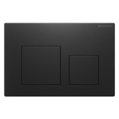 Клавиша смыва Terminus 82K24х16B, черный
