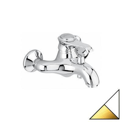 Смеситель Emmevi Tiffany 6001BO для ванны, белый/золото