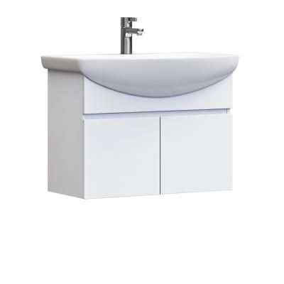 Тумба VIGO под раковину Wing 700-2-0 (Балтика) навесная белый (tp.WIN.BAL.70.2D белый)