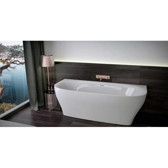 Акриловая ванна Knief Dream Wall 0100-252 180x80 пристенная, белый