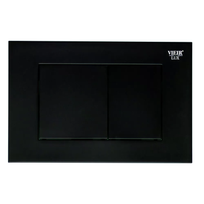 Кнопка смыва для инсталляции механическая черный матовый -квадратные клавиши Vieir VRQ75-3C