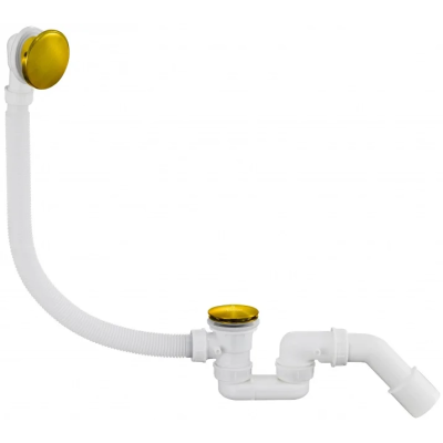 Слив-перелив для ванны AltroBagno Beni aggiuntivi AltroBagnoBD070305BG автомат, золотой матовый