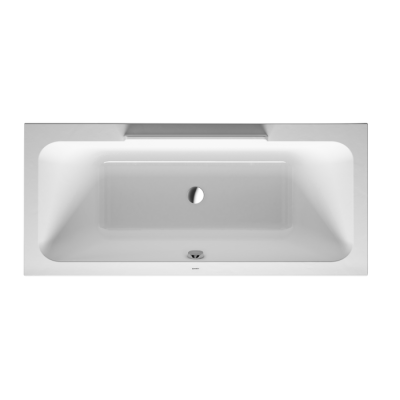 Акриловая ванна Duravit DuraStyle 700298000000000 180х80 см с ножками, с двумя наклонами для спины
