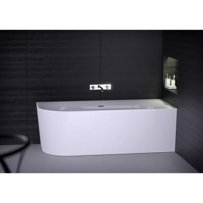 Акриловая ванна Knief Fresh Left 0100-233 180x80 пристенная, угол справа, белый