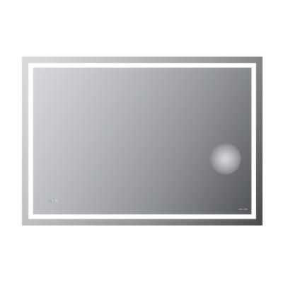 Зеркало Am.Pm GEM M91AMOX1003WG 100 с LED-подсветкой,часами и косметическим зеркалом