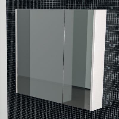 Шкаф-зеркало Berloni Bagno SNF03 SX/100 L 80 белый глянцевый