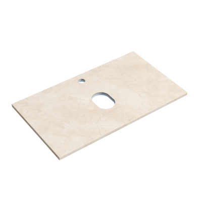 Столешница для ванной комнаты SANCOS  800х460 ,  TT80A2X