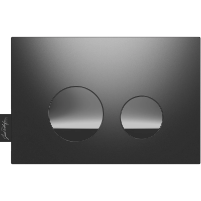 Кнопка смыва Jacob Delafon E38068-BMT для инсталляции, черный матовый