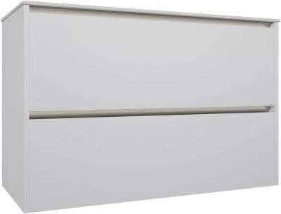 Тумба под раковину Allen Brau Activity 100 1.34014.WM белый матовый/олива браш