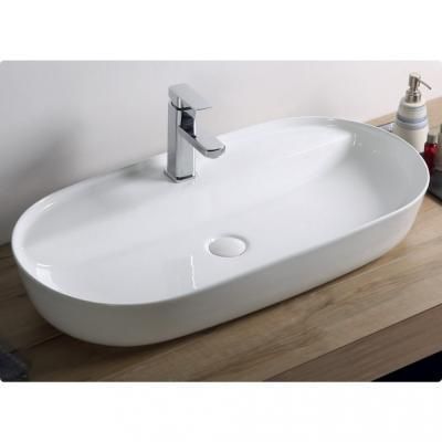 Раковина BelBagno BB1347 82 см белый