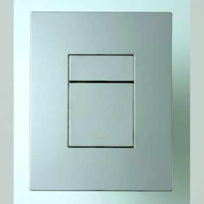 Кнопка смыва для инсталляции Vieir VRQ67-5 механическая хром квадратные клавиши