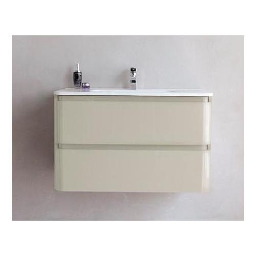 Мебель для ванной BelBagno Energia 60 tortora lucido, подвесная, 2 ящика