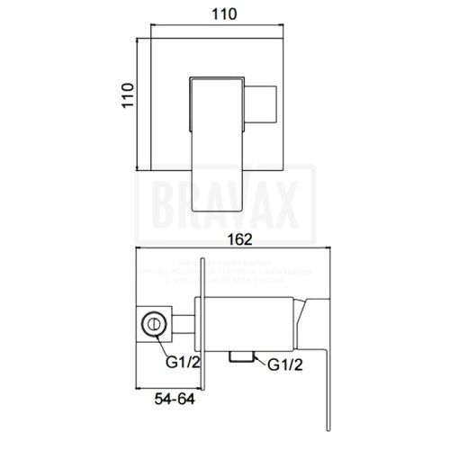 Смеситель Frap F7SP28YB02SG-6FA черный