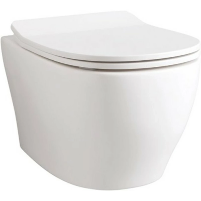 Унитаз подвесной Artceram Ten TEV006 01 00 безободковый, белый