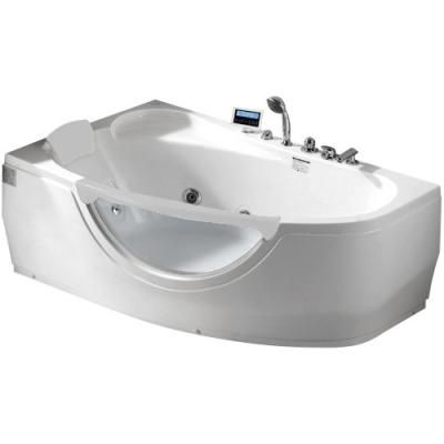 Акриловая ванна Gemy G9046 K L с гидромассажем