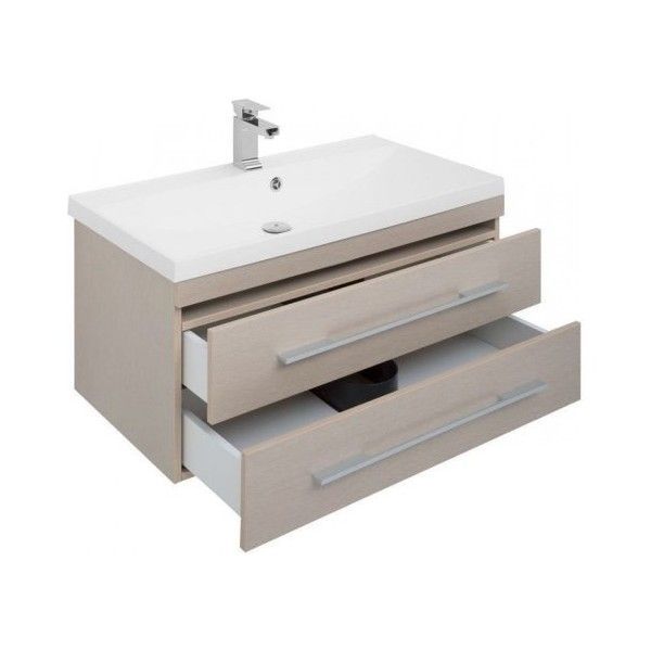 Тумба под раковину Aquanet Нота 00171494 90 светлый дуб