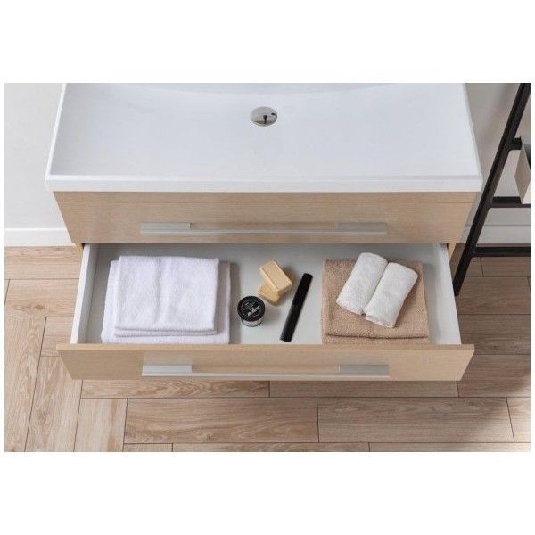 Тумба под раковину Aquanet Нота 00171497 100 светлый дуб