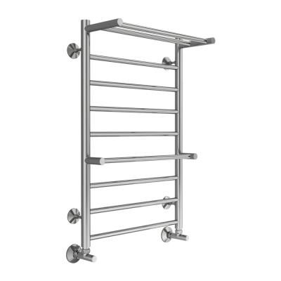 Полотенцесушитель водяной с полкой Terminus Аврора П8 50х80, хром