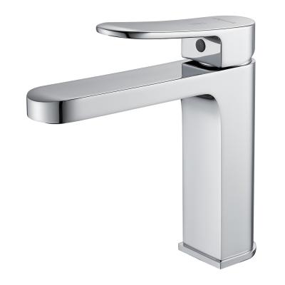 Смеситель для ванны однорычажный с гайкой Shevanik S4501, Хром