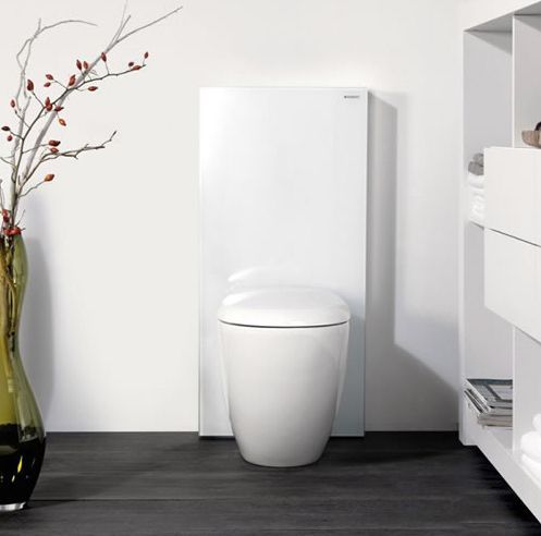 Сантехнический модуль для подвесных и напольных унитазов Geberit Monolith Plus 131.201.SI.1