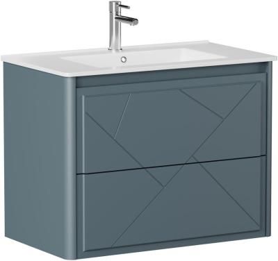 Тумба под раковину Allen Brau Paris 80 1.360001.BGM синий матовый